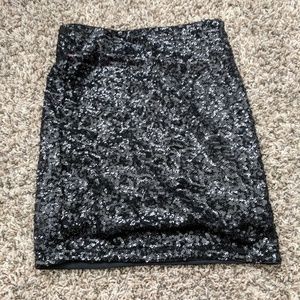 Sequin skirt